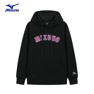 Mizuno Mizuno เสื้อกันหนาว แขนยาว มีฮู้ด ทรงหลวม สําหรับผู้ชาย