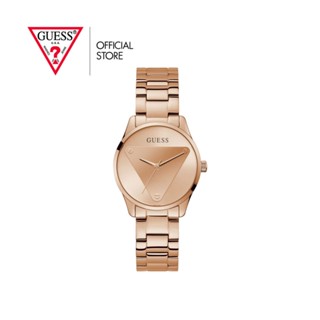 GUESS นาฬิกาข้อมือผู้หญิง รุ่น EMBLEM GW0485L2 สีโรสโกลด์