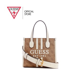 GUESS กระเป๋าสะพาย รุ่น SS866577 SILVANA 2 CMPRTMNT MINI TOTE สีมัลติ