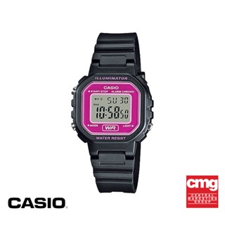 CASIO นาฬิกาข้อมือ CASIO รุ่น LA-20WH-4ADF วัสดุเรซิ่น สีดำ