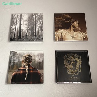 &lt;Cardflower&gt; ชั้นวางของไวนิลใส แบบติดผนัง สําหรับตกแต่งบ้าน