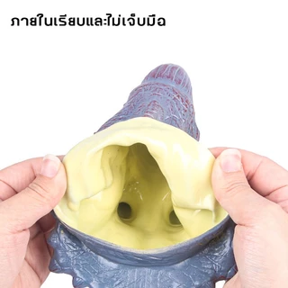 COD🦖หุ่นมือไดโนเสาร์ ยางนิ่ม สมจริง รูปสัตว์ ของเล่น ของขวัญ สําหรับเด็ก เกมจินตนาการ ปาร์ตี้