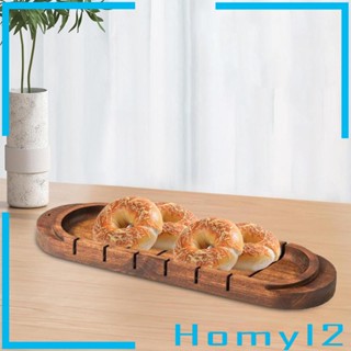 [HOMYL2] ถาดไม้ สําหรับใส่ขนมปัง เครื่องดื่ม กาแฟ อาหารเย็น น้ําชายามบ่าย ปาร์ตี้ ขนมหวาน