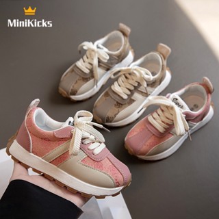 MiniKicks รองเท้าผ้าใบเด็ก สไตล์สปอร์ต ทนทาน ไม่ลื่นเท้า สวยงาม 2023 NEW RYD23910FS 37Z230914