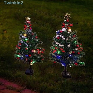 Twinkle ไฟ LED พลังงานแสงอาทิตย์ 2023 1.2 V IP65 สําหรับตกแต่งต้นคริสต์มาส