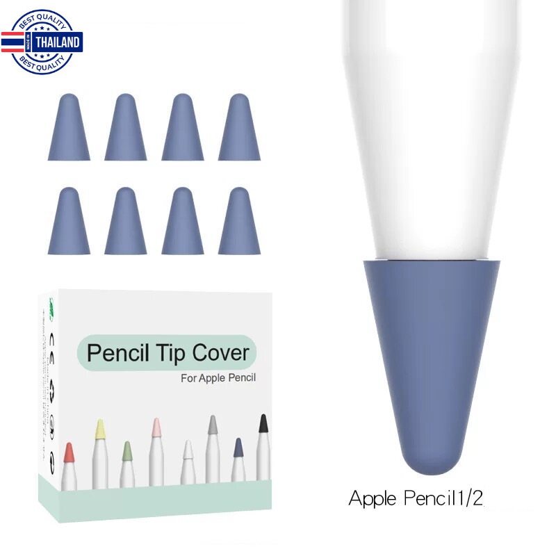 ซิลิโคนหัวปากกา Stylus Nib Cover Apple Pencil 1 2   เขียนได้ ถนอมหัวปากกา จุกซิลิโคน nib หัวปากกา จุกปากกา iPad  ไอแพด