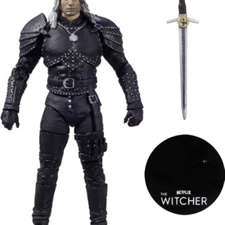 ฟิกเกอร์ McFarlane McFarlane Net Flying Wizard 3 Demon Hunter Geralt ขนาด 23 ซม. สําหรับตกแต่งบ้าน