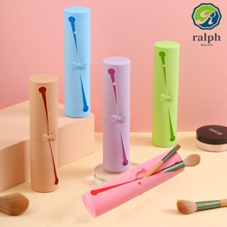 Ralph กระเป๋าซิลิโคน เก็บแปรงแต่งหน้า ฟองน้ํา เครื่องสําอาง นิ่ม ระบายอากาศ สีแคนดี้ สําหรับครัวเรือน