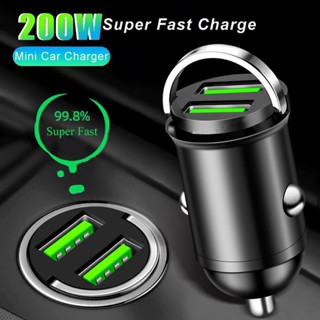 Twitch Total 200W Dual USB Car Charger Fast Charge Quick Charge QC3.0 อะแดปเตอร์ชาร์จโทรศัพท์ในรถยนต์ อะแดปเตอร์ชาร์จ USB