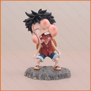 Yt3 โมเดลฟิกเกอร์ One Piece Luffy Beaten Face ของเล่น ของสะสม สําหรับเด็ก ตกแต่งบ้าน TY3