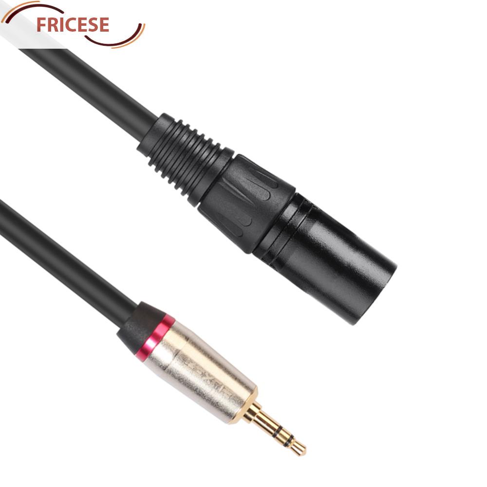 สายเคเบิลอะแดปเตอร์เสียงสเตอริโอ 3.5 มม. TRS Male To XLR 3Pin Male 0.3 เมตร [Fricese]