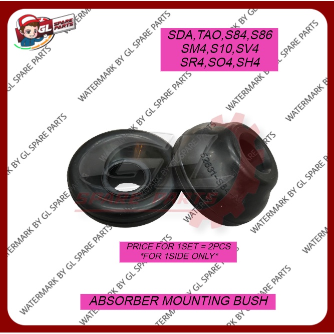 ABSORBER MOUNTING BUSH HONDA ACCORD SDA TAO SM4 SV4 S84 S86 CIVIC SR4 SO4 SH4 CRV S10 (1SET=2PCS)