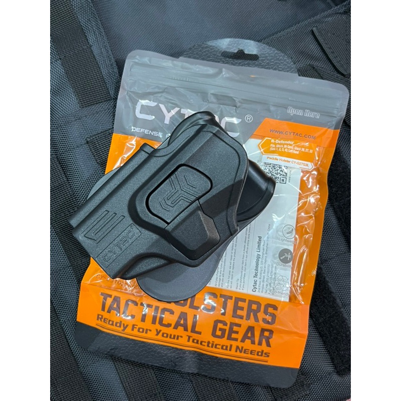 ซองพกนอก CYTAC CY-G27G3 G 26, 27, 33 (Gen 1, 2, 3, 4) ซองพกซ้าย