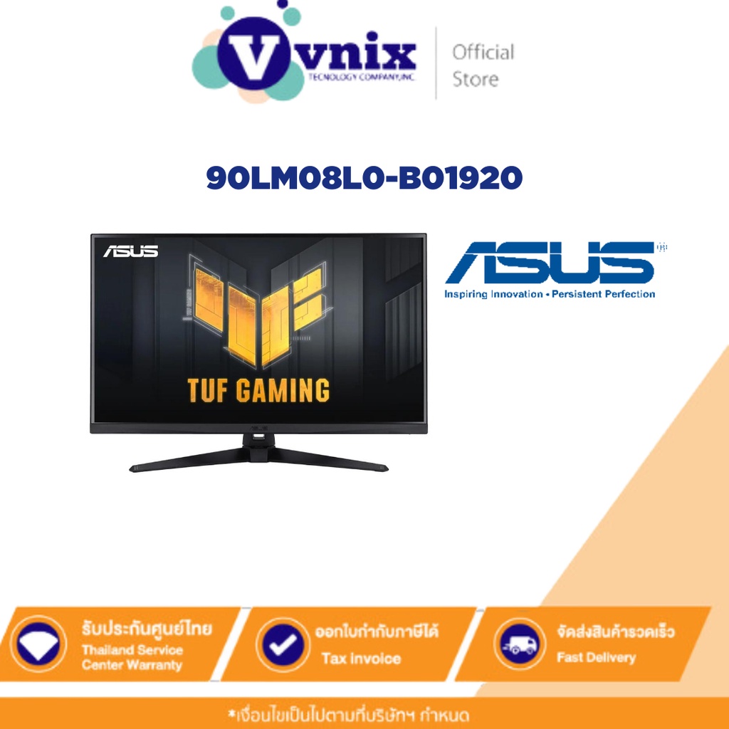 Asus 90LM08L0-B01920 TUF Gaming VG32UQA1A Monitor 31.5inch 4K(3840 x 2160) Overclock to 160Hz(above 