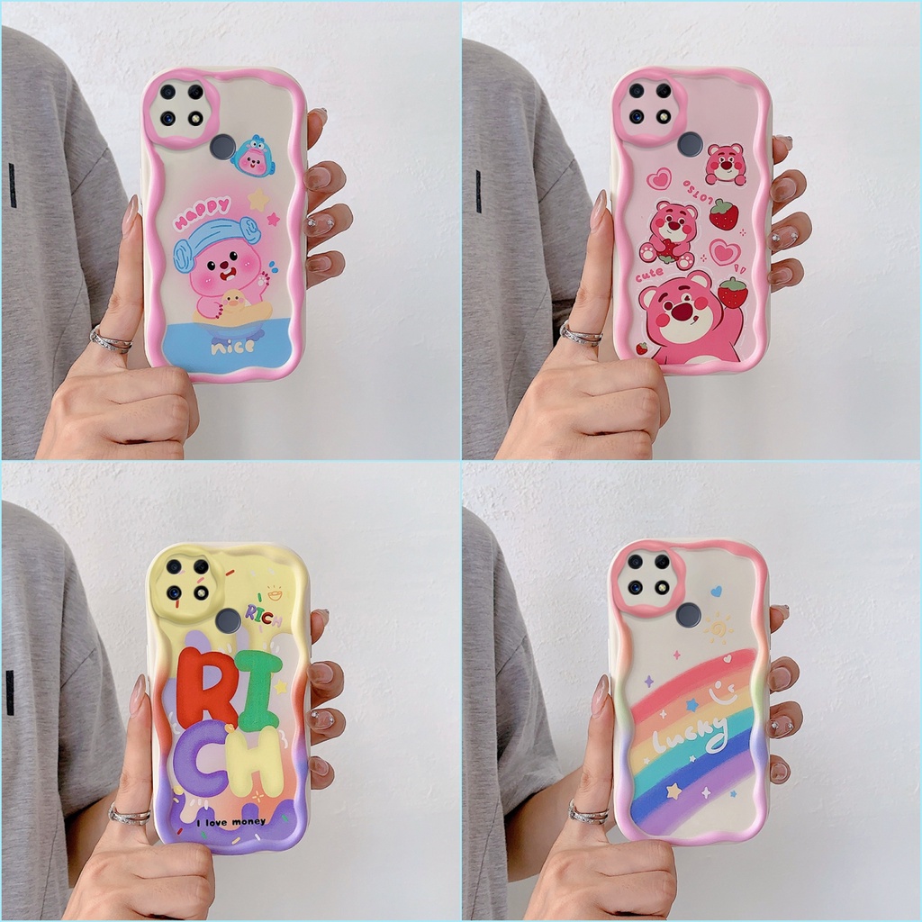 เคส Realme C25 C12 C21 C21Y C25Y กรณีโทรศัพท์น่ารัก กันน้ำและตก BNY