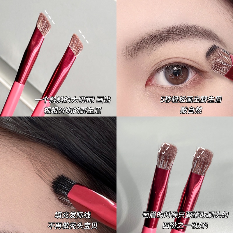 Love2Self P043 Fashion New Square Eyebrow Brush Ins Influencer แนะนําแบบพกพา Make Up Brush