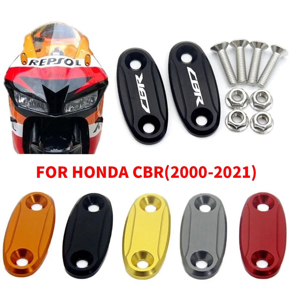 ฝาครอบกระจกมองหลังรถจักรยานยนต์ สําหรับ Honda CBR600RR CBR250RR CBR500R CBR650R CBR600RR CBR900RR CBR RR 2000-2021