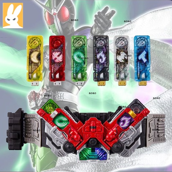 Kamen rider W DX Memory Masked rider double Henshin Belt Lost driver Gaia Memories Joker Cyclone Ete