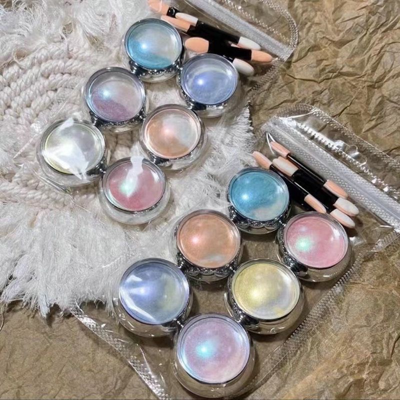 【พร้อมส่ง】6 สี Aurora ผงขัดออโรร่า 6 ตลับ ผงขัดเล็บ สีโฮโรแกรม สีแต่งเล็บ ผงมุก ผงกระจก นีออน  6 ขวด/ชุด 💅🏻แถมแปรงขัด