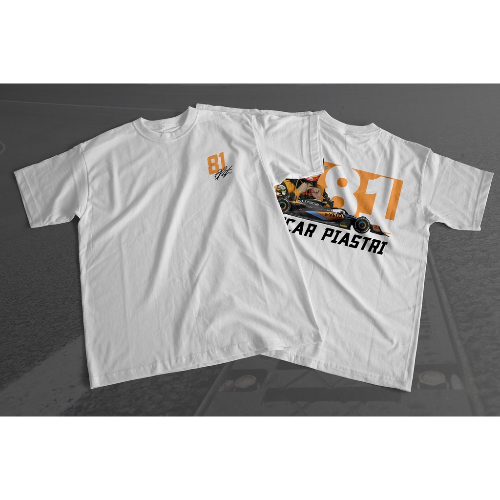 เสื้อยืด พิมพ์ลายกราฟฟิค Oscar Piastri Formula 1 2023 F1 F1 McLaren F1 Bootleg OP81