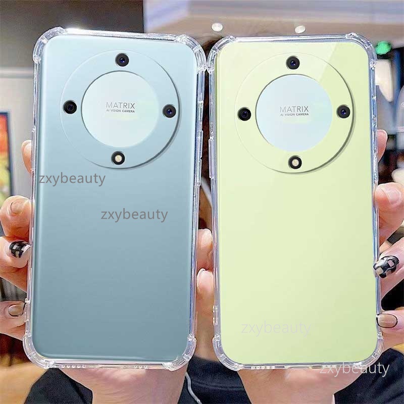 Honor X9B/X9C/X9A/X9d/X6A 5G 2026 เคสกันกระแทกใส ถุงลมนิรภัย บาง สําหรับ HonorX9CX9A X6A X5 Plus X9 4G