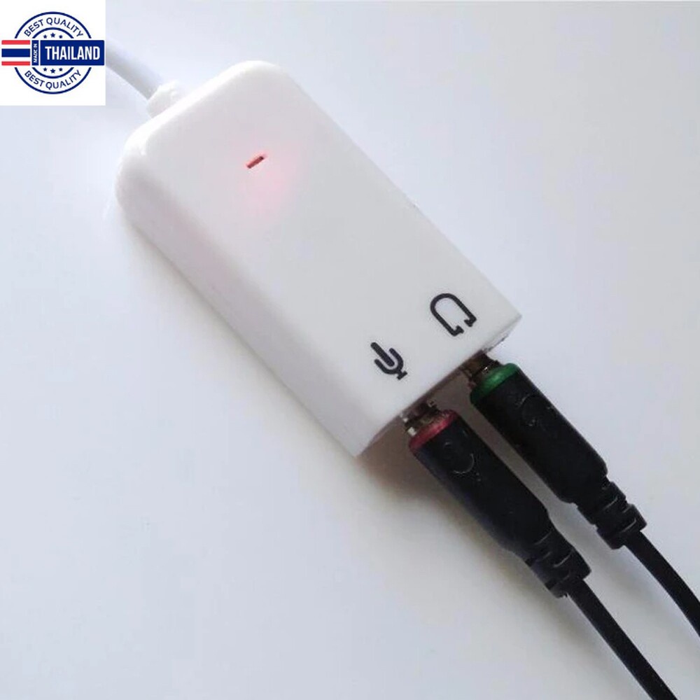 USB Sound Audio Adapter 7.1 Channel  ซาวด์การ์ด USB Sound Adapter การ์ดเสียง