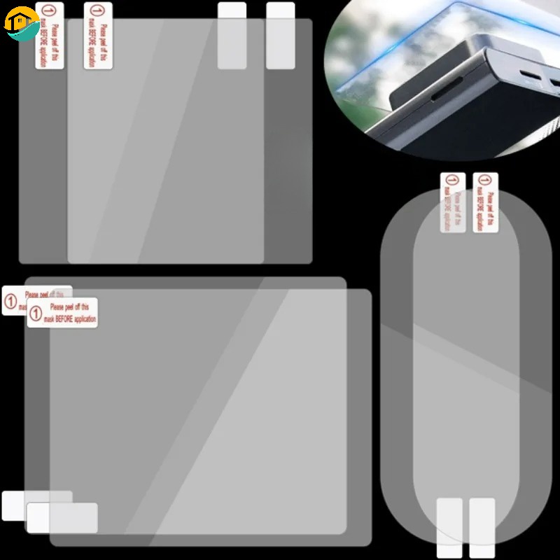 สติกเกอร์ฟิล์มใส ป้องกันไฟฟ้าสถิตย์ สองด้าน สําหรับติดตกแต่งภายในรถยนต์