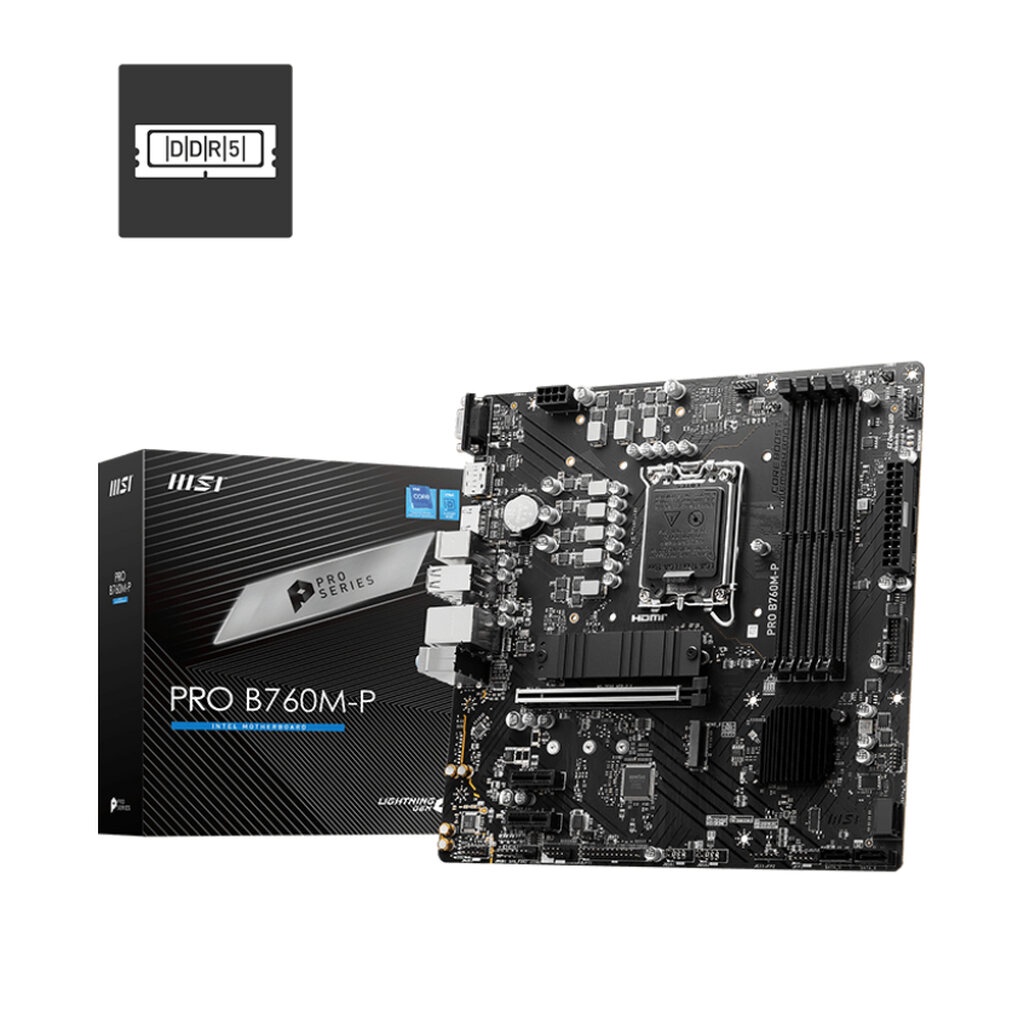 MSI PRO B760M-P DDR5 Socket LGA 1700