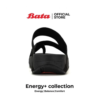 [New Arrival] Bata บาจา Energy+ MIDNIGHT BLUE COLLECTION รองเท้าสายผ้าสุขภาพแบบสวมยอดฮิต สำหรับผู้ชาย สีดำ รหัส 8716666