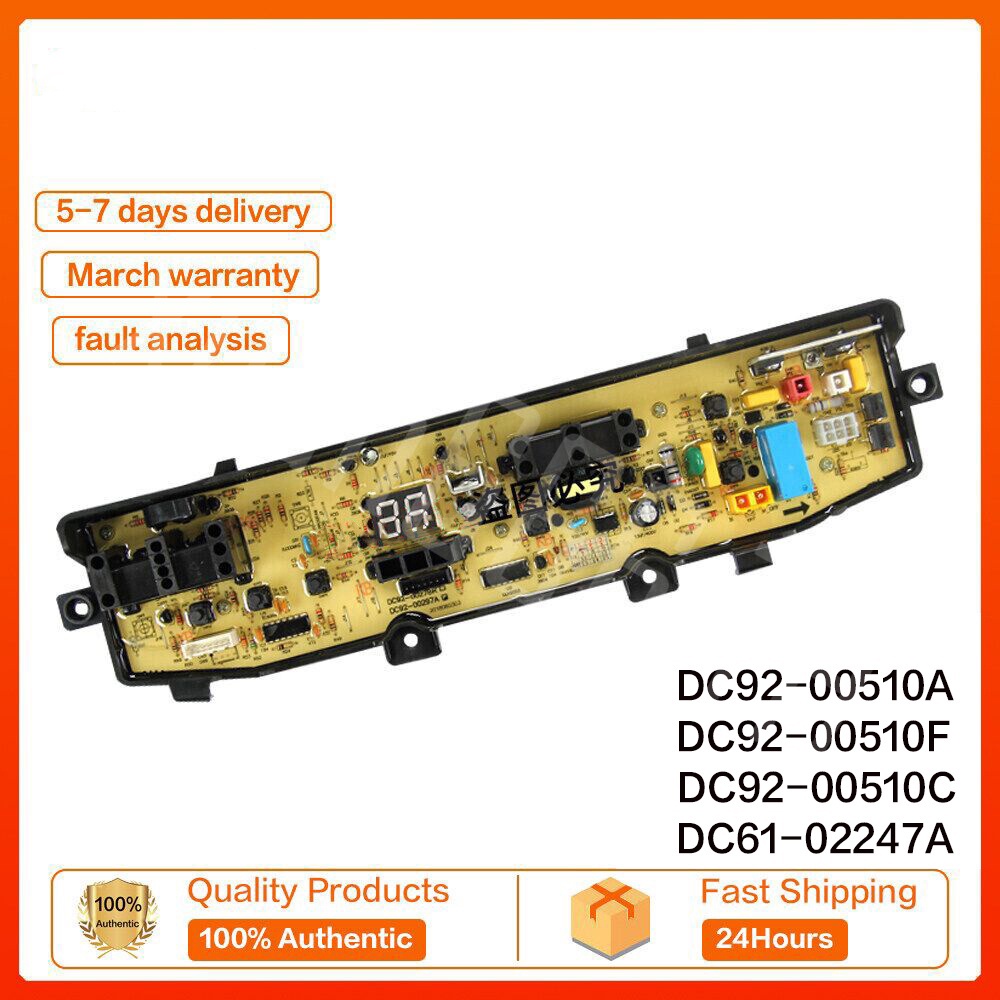 บอร์ด PCB สําหรับเครื่องซักผ้า Samsung WA80G5F DC92-00694A DC61-02247A DC92-00510A F C