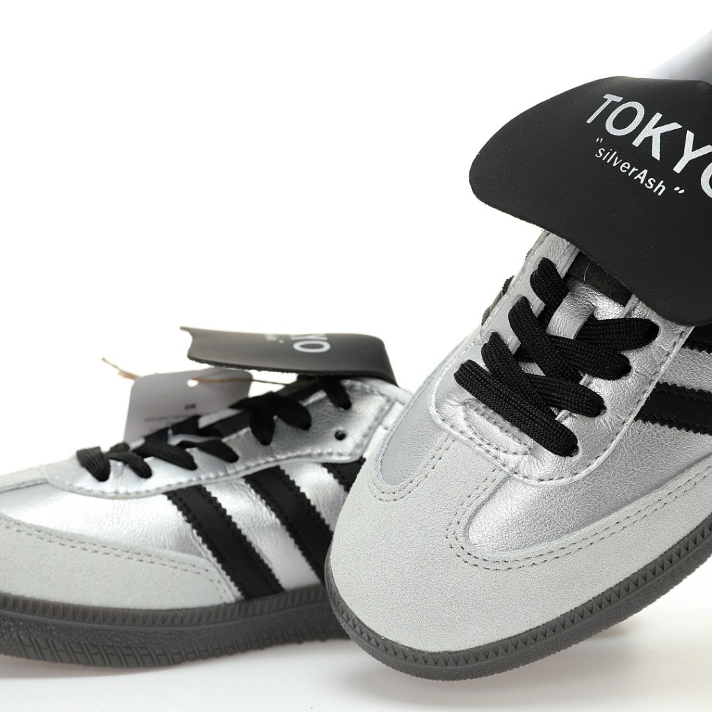 Genuine new Adidas Originals Samba Classic OG Samba Classic Collection สุภาพบุรุษ การฝึกฝนทักษะฟุตบอลลมรองเท้าผ้าใบลำลอง