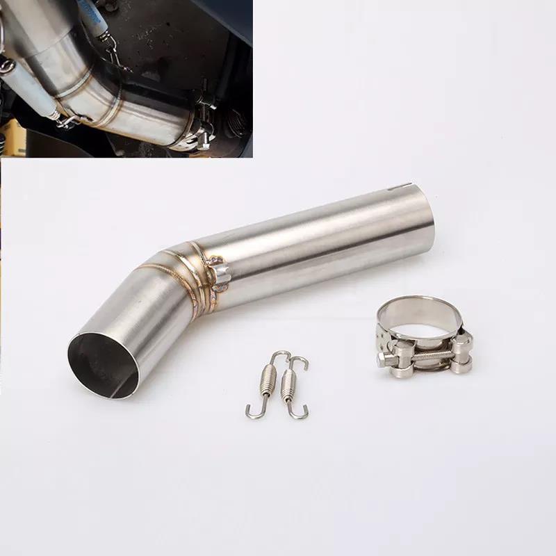 Motorcycle Exhaust Muffler Middle Link Pipe For Suzuki GSXR 600 GSXR 750 GSXR 1000 GSXR600 GSXR750 G