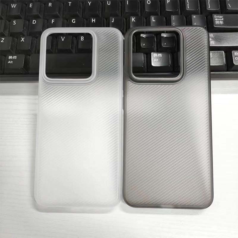 Super Thin Non-Slip เคสโทรศัพท์สําหรับ Xiaomi 15 14 13 13T/Pro น้ําหนักเบาโปร่งแสง Anti-Slide Soft Matte PC กลับ Protector Shell