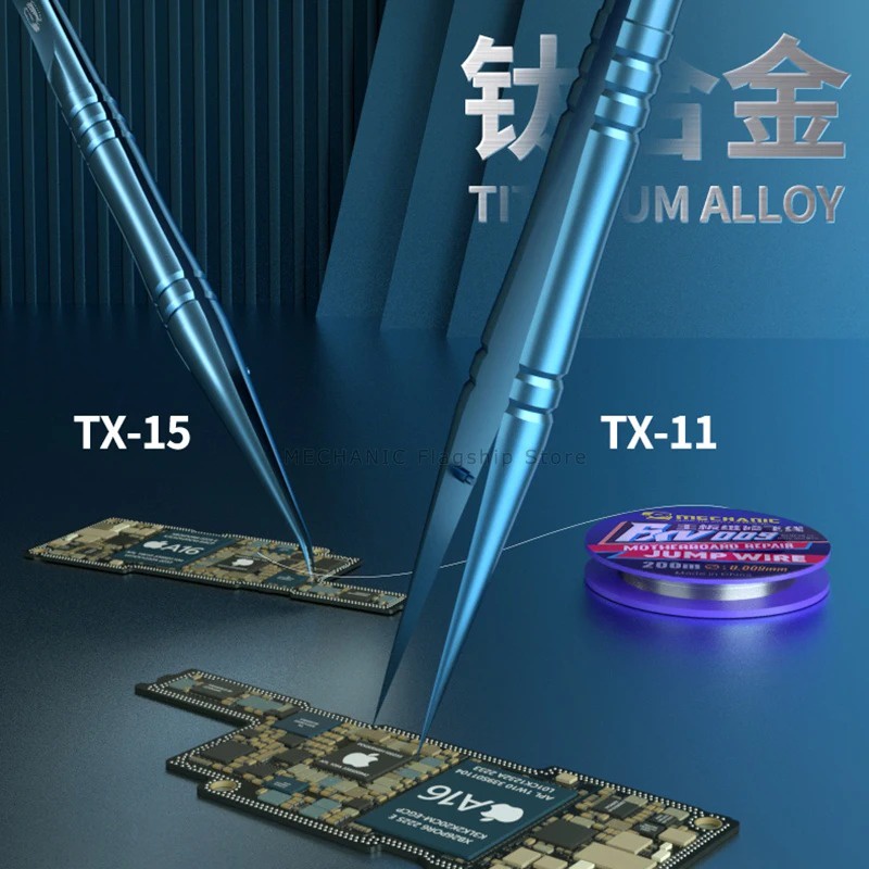 Mechanic แหนบลวดกระโดด MECHANIC TX-15 TX-11 ไทเทเนียมอัลลอย ขยายความแม่นยํา