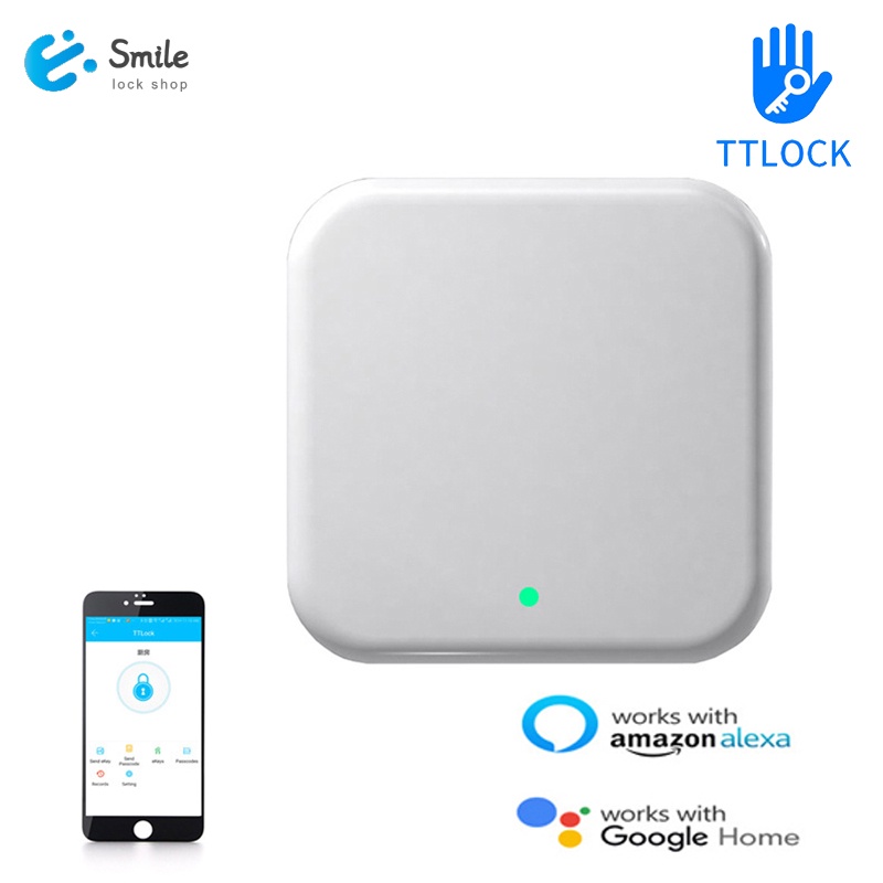 TTLock APP อุปกรณ์ Gateway Hub G2 เข้ากันได้กับตัวแปลง WiFi สําหรับรีโมทคอนโทรลล็อคอัจฉริยะ