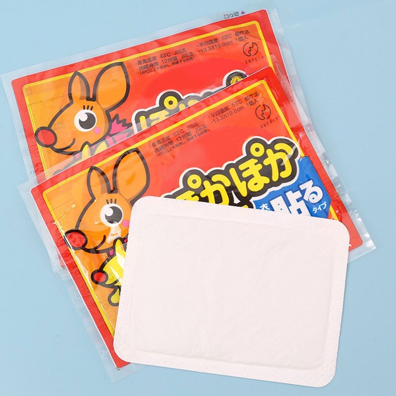 (1 แผ่น)แผ่นแปะร้อน อุ่นมาก ประคบอุ่น แก้ปวดเมื่อย ประจำเดือน แก้หนาว