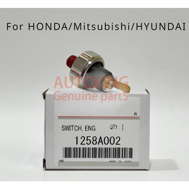 สวิตช์แรงดันน้ํามันเครื่องยนต์ สําหรับ HONDA Mitsubishi HYUNDAI 1258A002