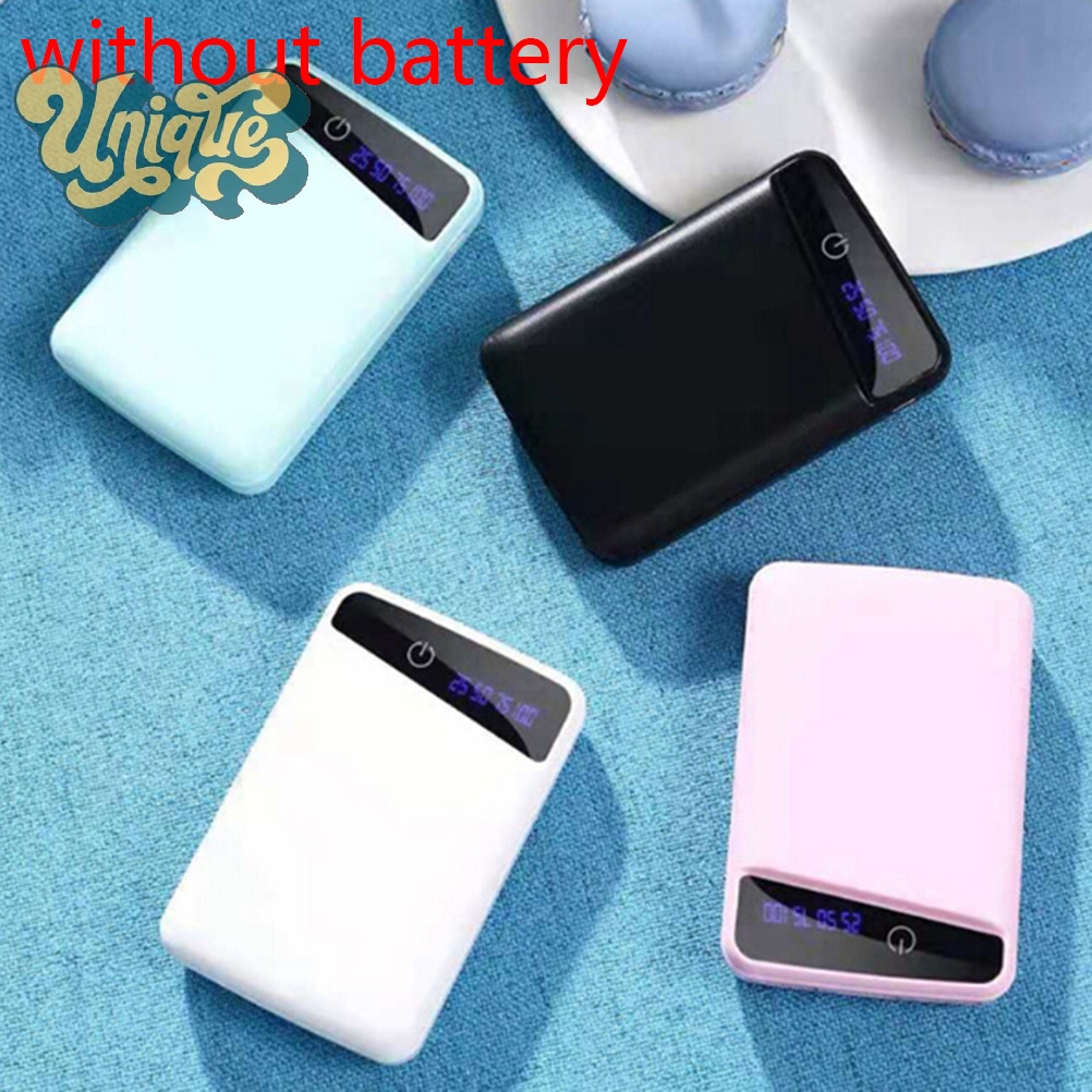 (Unique) เคสพาวเวอร์แบงค์ 3 USB 3x 18650 DIY