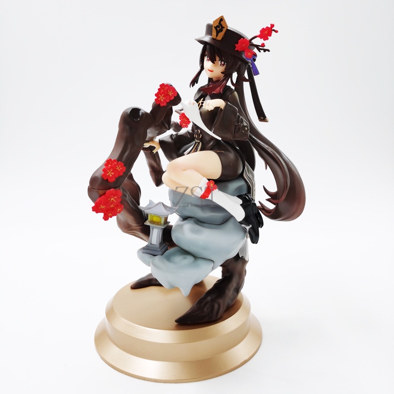 Genshin Impact Hu Tao รูป 22 ซม. Hu Tao PVC รุ่นนั่ง Among Plum Blossoms อะนิเมะตัวเลขการกระทํา