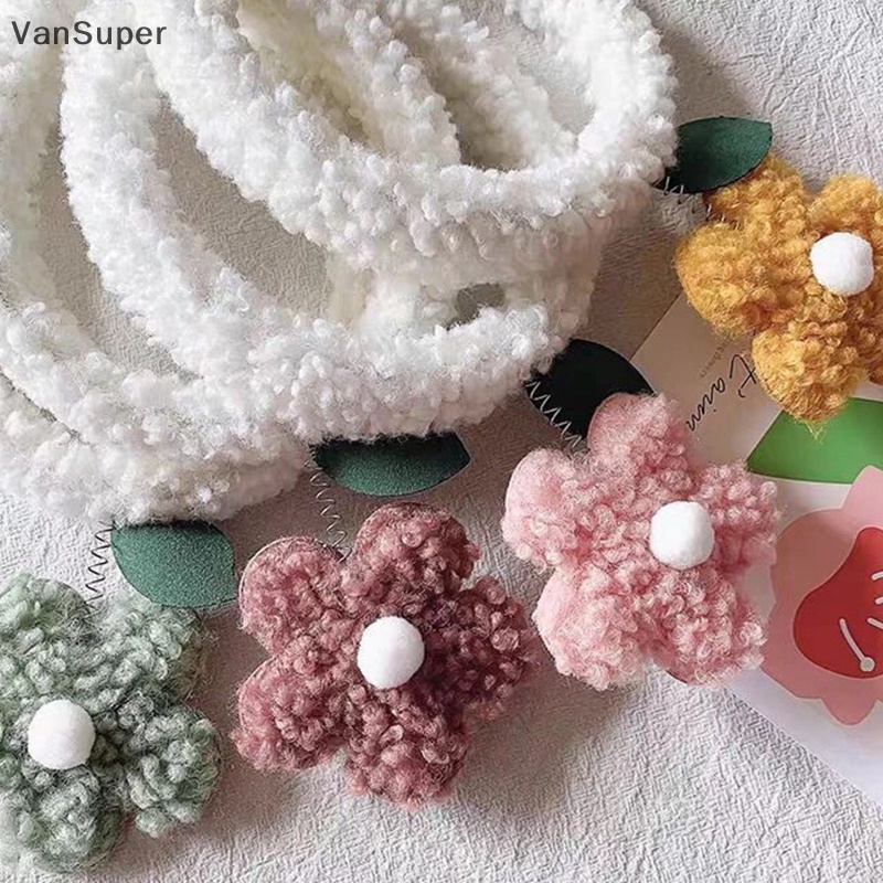 Vansuper ที่คาดผม ผ้ากํามะหยี่ขนนิ่ม ลายดอกไม้ สีแดง เครื่องประดับผม สําหรับเด็กผู้หญิง ปาร์ตี้วันเกิด ขายดี