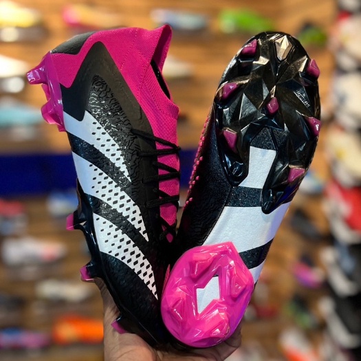 รองเท้า สตั๊ด อดิดาส Adidas Predator Accuracy .1 FG พรีเดเตอร์ ตัวใหม่ ล่าสุด หุ้มข้อ แถมฟรี ถุงผ้า