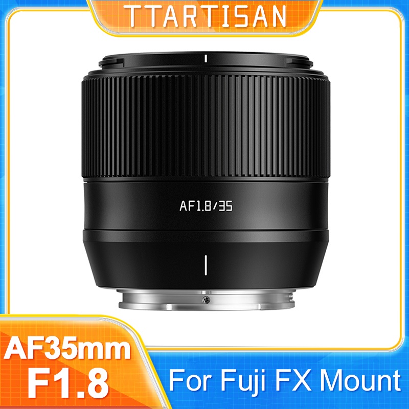 Ttartisan 35mm F1.8 APS-C เลนส์กล้องโฟกัสอัตโนมัติ รูรับแสงขนาดใหญ่ สําหรับ Fuji X Fujifilm XF mount XA1 XA10 XE3 XE4 XS10 XT30 X100 Sony E Nikon Z ttartisan 56mm F1.8