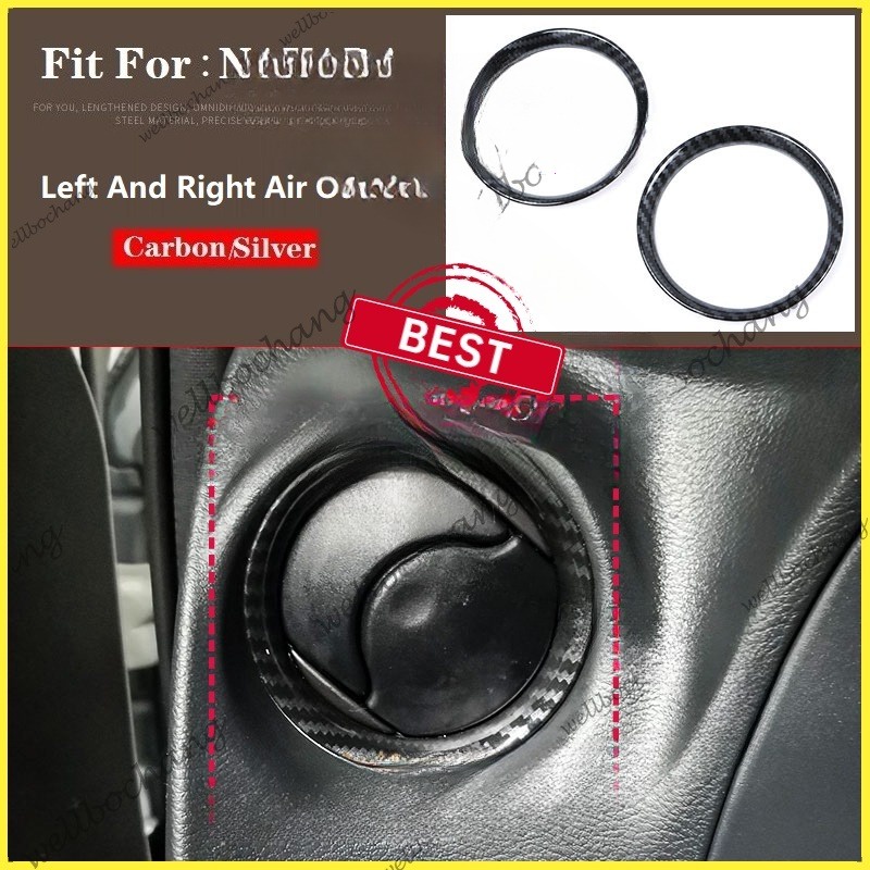 Nissan Navara NP300 2016-2022 ซ้ายและขวา Air Outlet ฝาครอบอุปกรณ์ตกแต่งภายในสําหรับ Nissan Navara NP