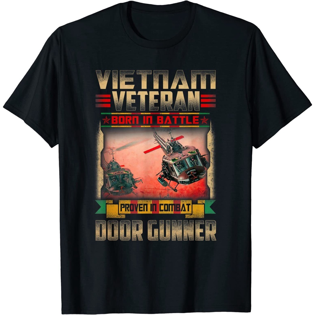 เวียดนาม Veteran Uh1 Huey เฮลิคอปเตอร์การออกแบบที่ดีที่สุด Great เสื้อยืด Xs-3Xl