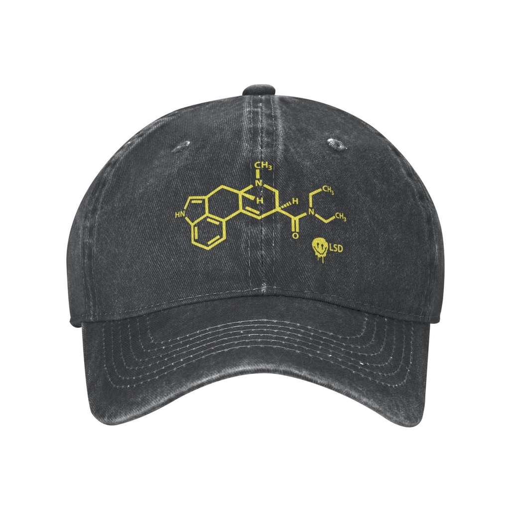 หมวก Snapback อัตราการคืนสูง Smiley Acid Lsd สูตรเคมีป้องกันแสงแดด
