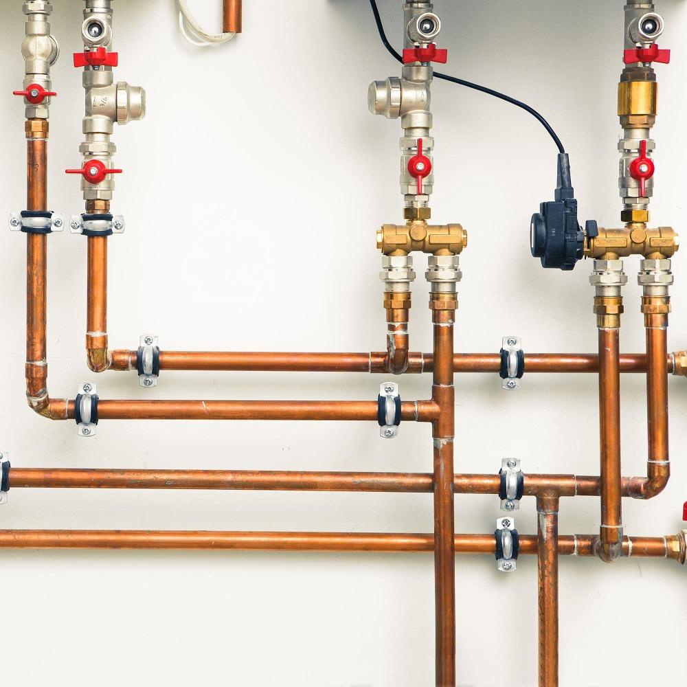 Fay แคลมป์ยึดท่อเหล็ก PVC M8 20 25 32 40 50 63 มม. 2 ชิ้น - รูปที่ 2