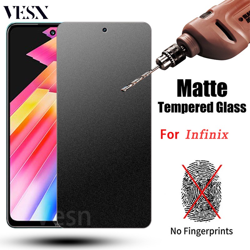 ฟิล์มกระจกนิรภัยกันรอยหน้าจอ ผิวด้าน สําหรับ Infinix Note 40 30 12 12i 11 7 Lite Hot 30 30i 20 Play 20s 20i 12 12i 11 11s 10i 9 Smart 7 6 5 4 S5 GT 10 Zero NFC Pro 4G 5G 2024