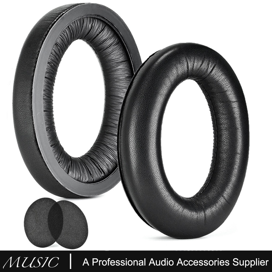 หนังแกะแผ่นรองหูฟังสําหรับ Sennheiser HD599/HD598/SE/CS/SR/HD595/HD569/HD558/HD518/HD515/เกม Zero/G4