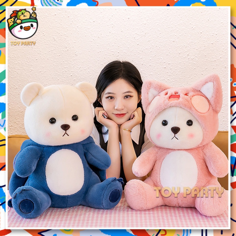 【 24ชม. ของเล่นนุ่มteddy Tales Bear คอสเพลย์ Stitch ตุ๊กตา Dudu Cat Plushie หมีLotso ตุ๊กตาของเล่นตุ๊กตานุ่มของเล่นเด็กของขวัญวันเกิด