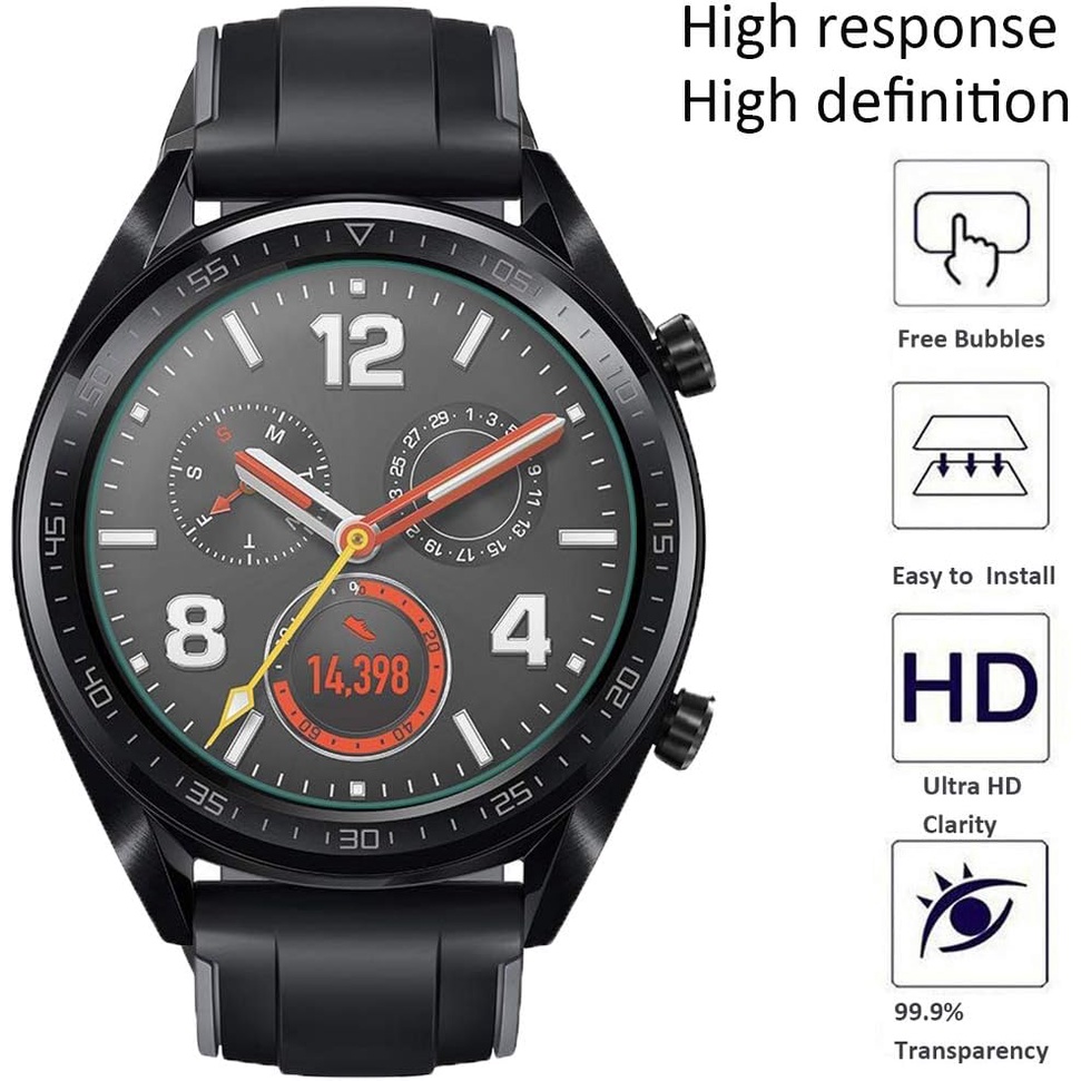 3 ชิ้น HD ฟิล์มกระจกนิรภัยป้องกันหน้าจอ Anti-Scratch รูปที่ 7